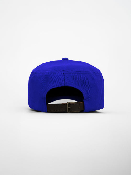 Cappello flat blu