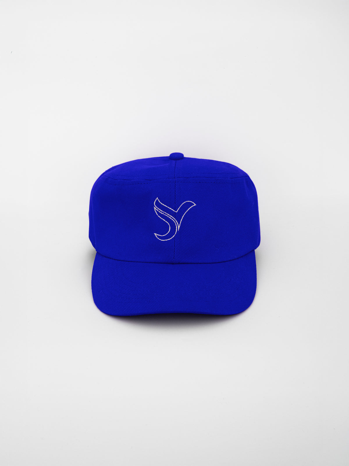 Cappello flat blu