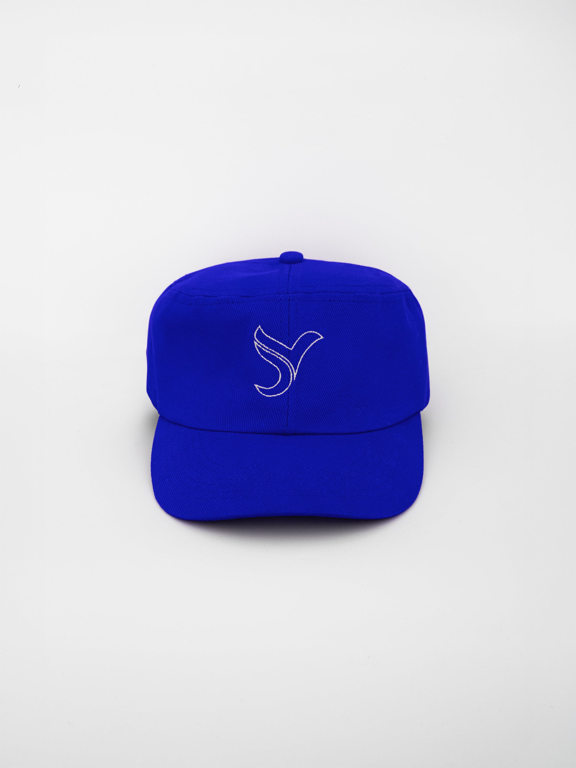 Cappello flat blu