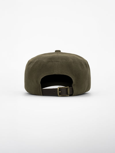 Cappello flat verde