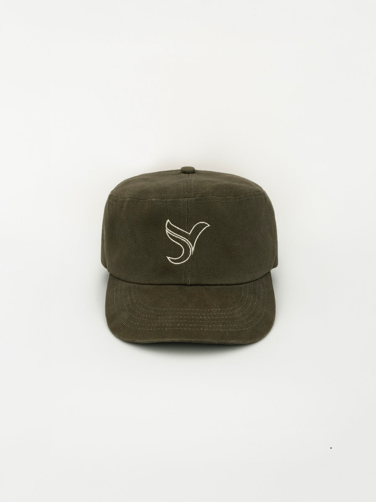Cappello flat verde