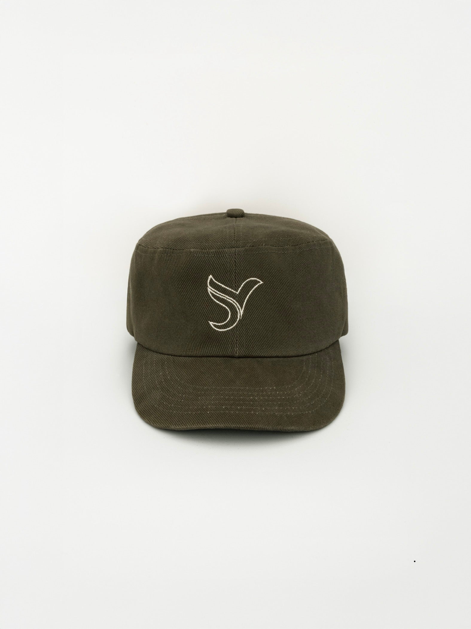 Cappello flat verde