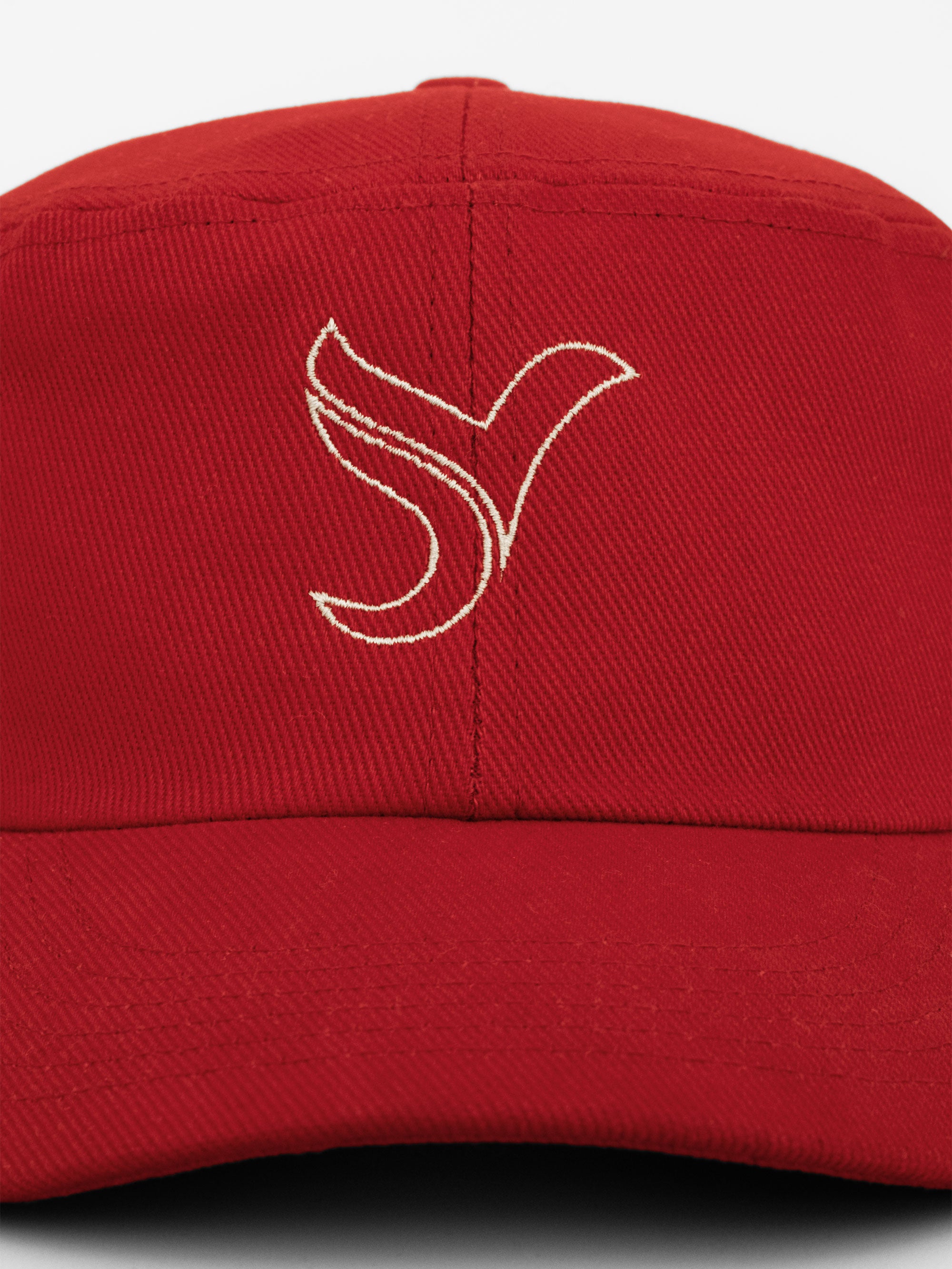 Cappello flat rosso