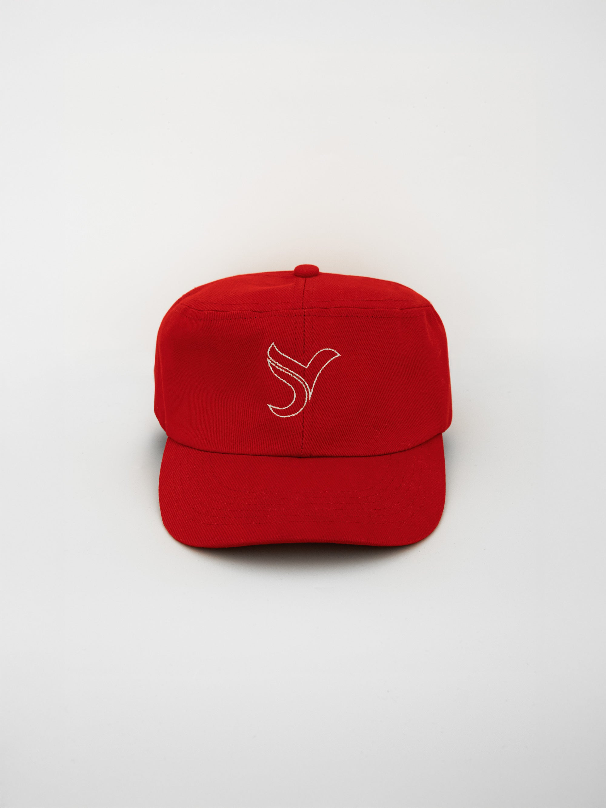 Cappello flat rosso